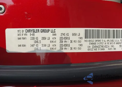 2010 Dodge Grand Caravan Se из США, поврежденный, VIN 2D4RN4DE7AR145214